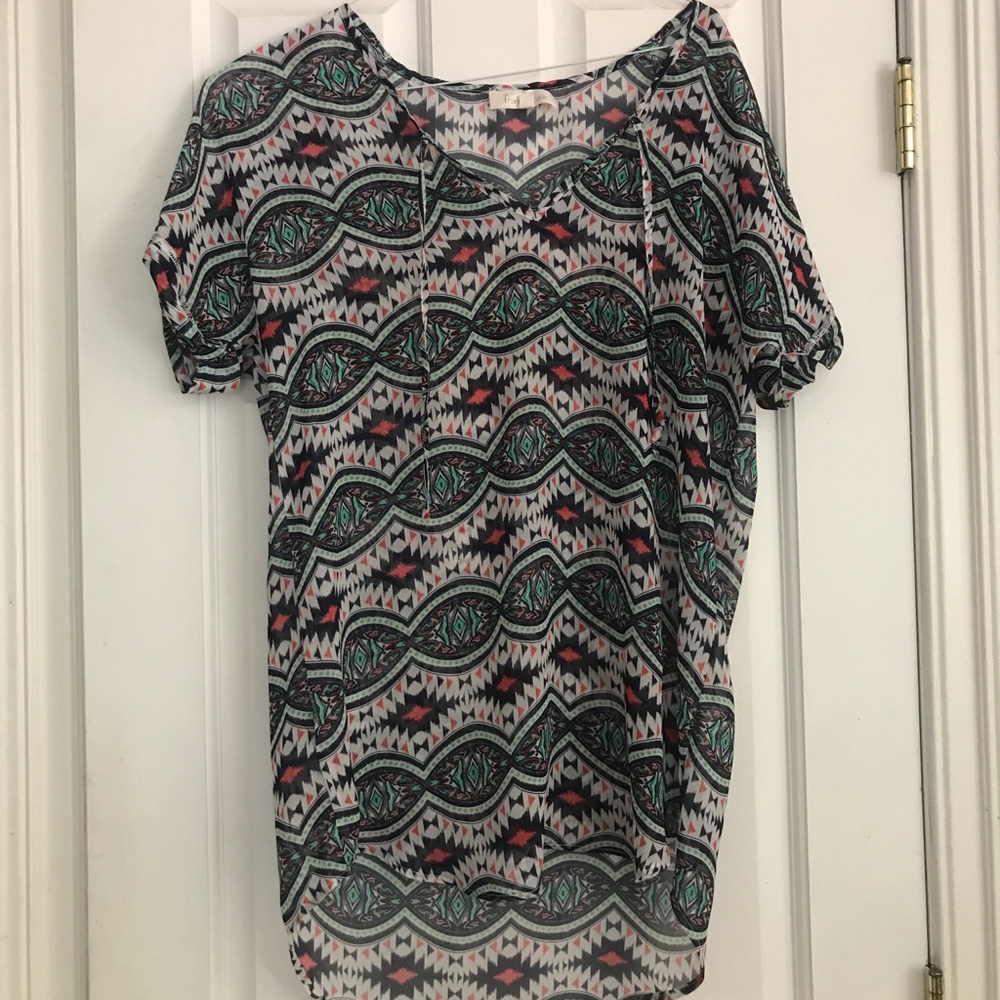 Colorful Swim Cover Up